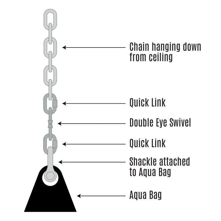 Aqua Body Punching Bag - 18&