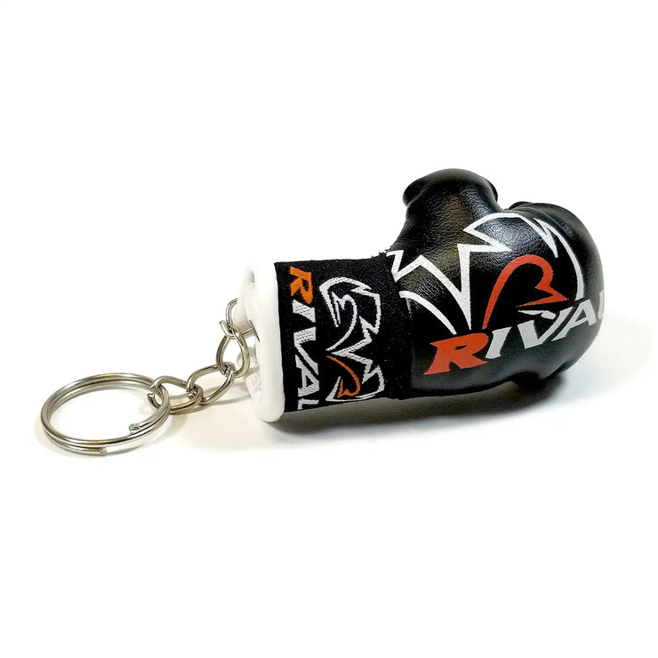 Mini Boxing Glove Key Ring - Black